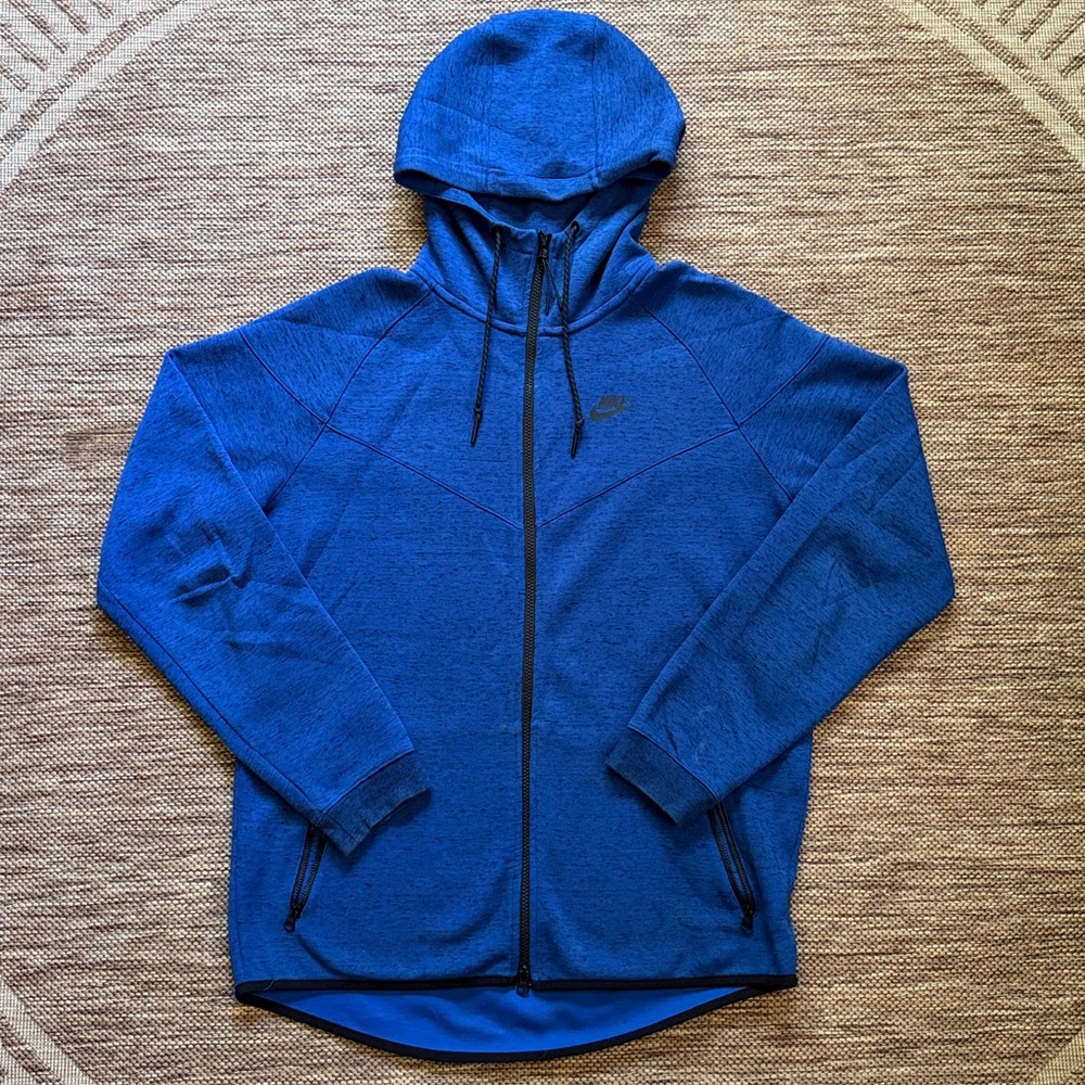 Men's Tech Fleece Full-Zip Windrunner Logo Hoodie